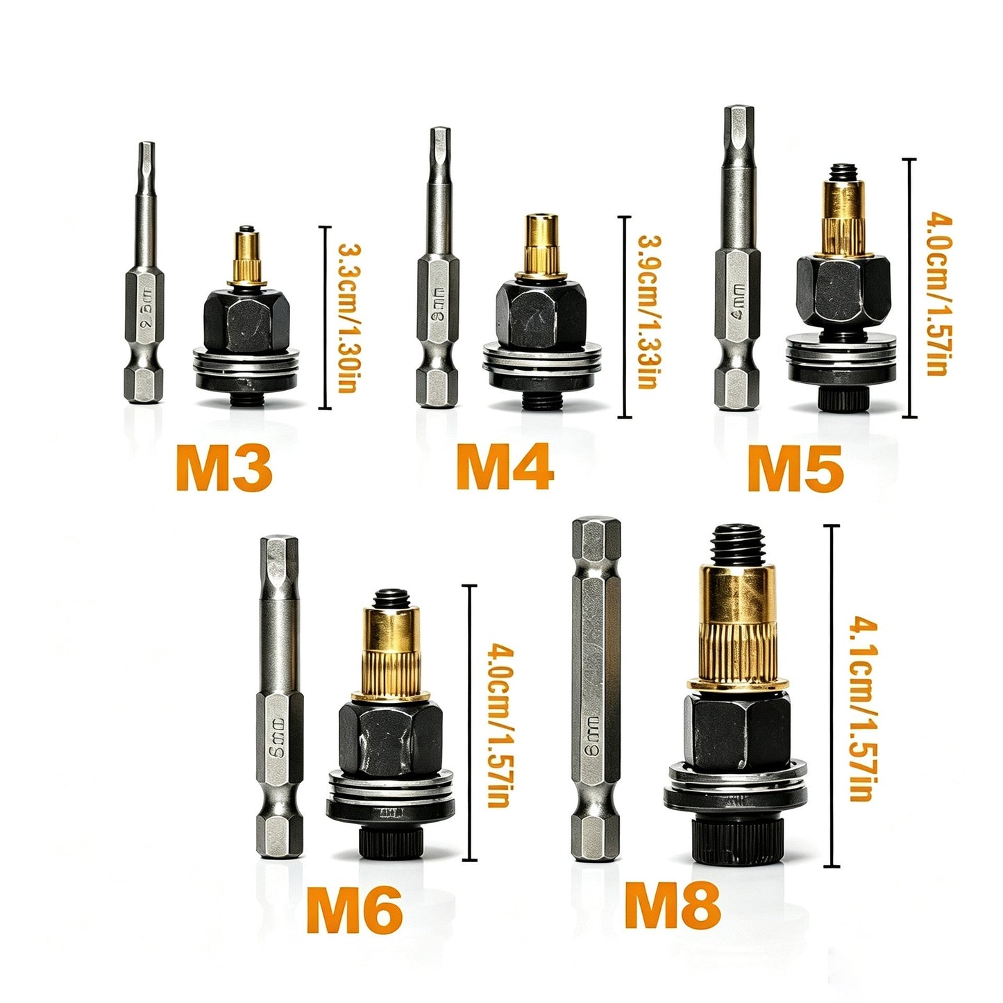 π₯ Best Seller | Carbon steel rivet nut set (including M3βM8 sizes)