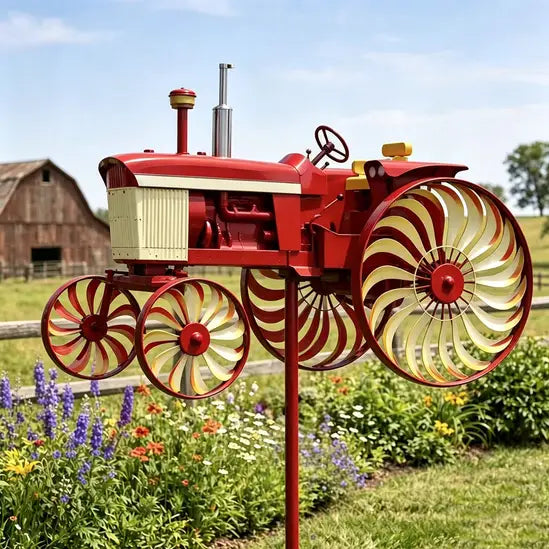 πOnly Today 50% OFF-Earl's Handmade Tractor Wind Spinner