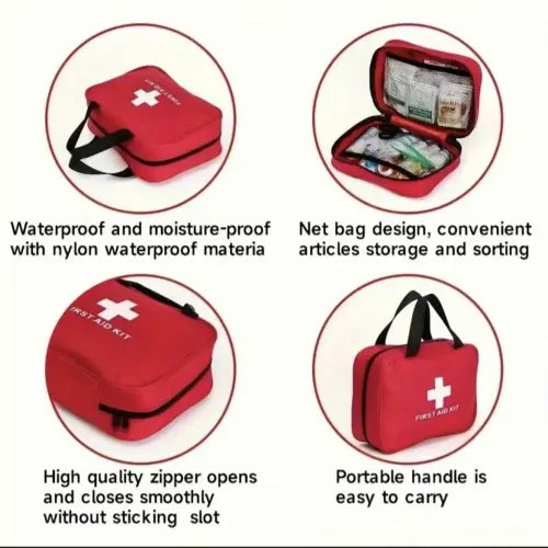 🩹🚨Portable First Aid Kit – Emergency Medical Bag
