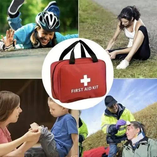 🩹🚨Portable First Aid Kit – Emergency Medical Bag